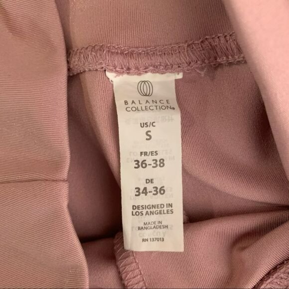 Balance collection women's size small pink metallic workout leggings - Picture 5 of 7